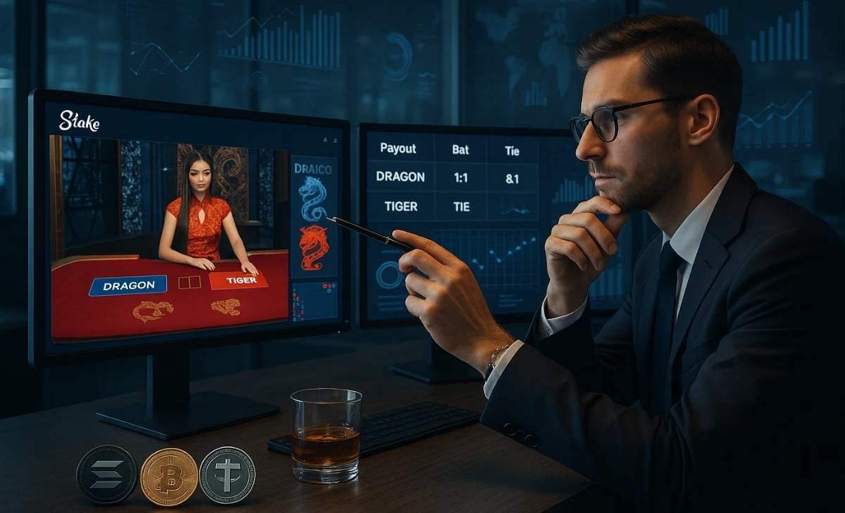 How to Play Dragon Tiger at Stake