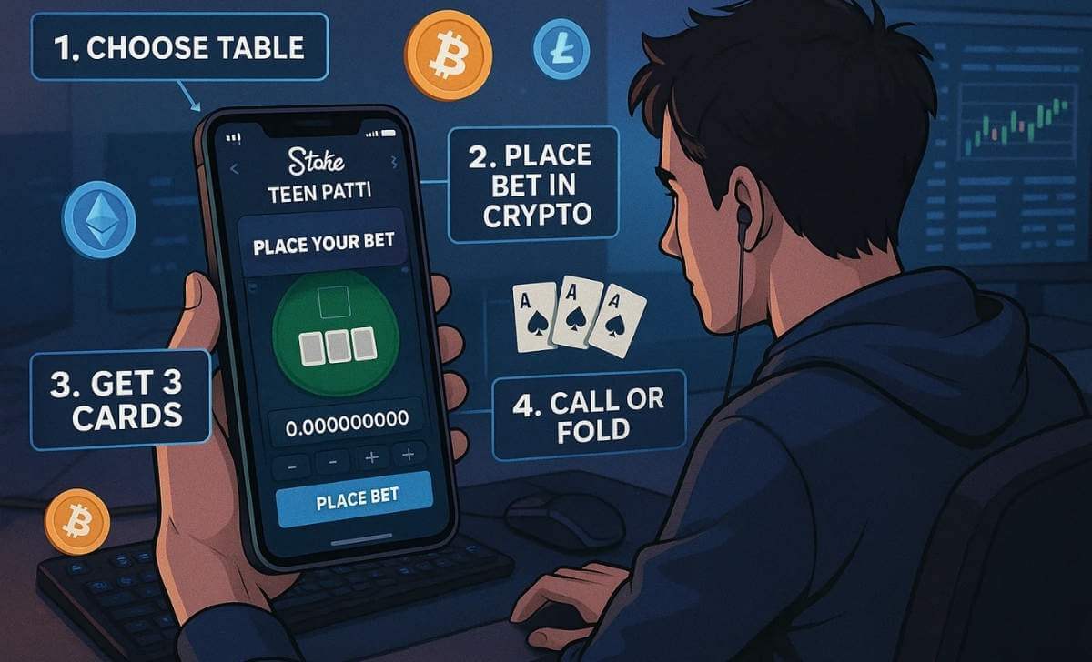 Teen Patti at Stake